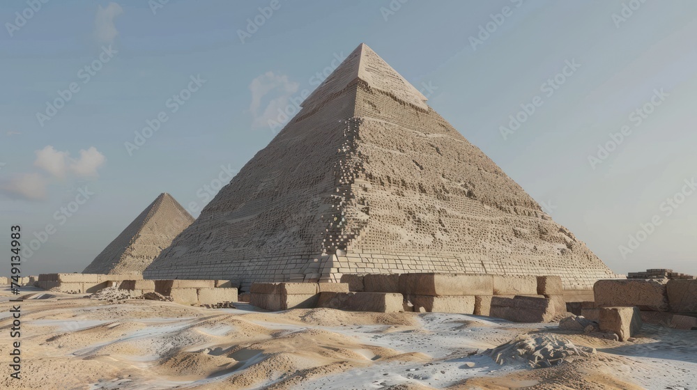 The Transformation of Ancient Egypt: Casing the Great Pyramid with Smooth Limestone Blocks