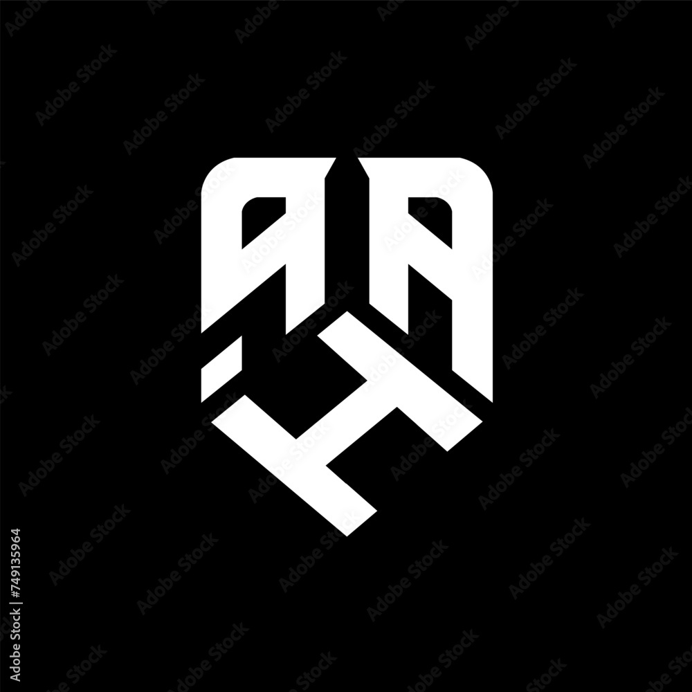 qHA letter logo design on black background. qHA creative initials letter logo concept. qHA letter design.
qHA letter logo design on black background. qHA creative initials letter logo concept. qHA letter design.