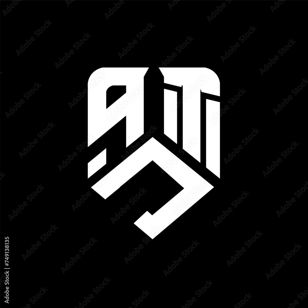qJT letter logo design on black background. qJT creative initials letter logo concept. qJT letter design.
qJT letter logo design on black background. qJT creative initials letter logo concept. qJT letter design.