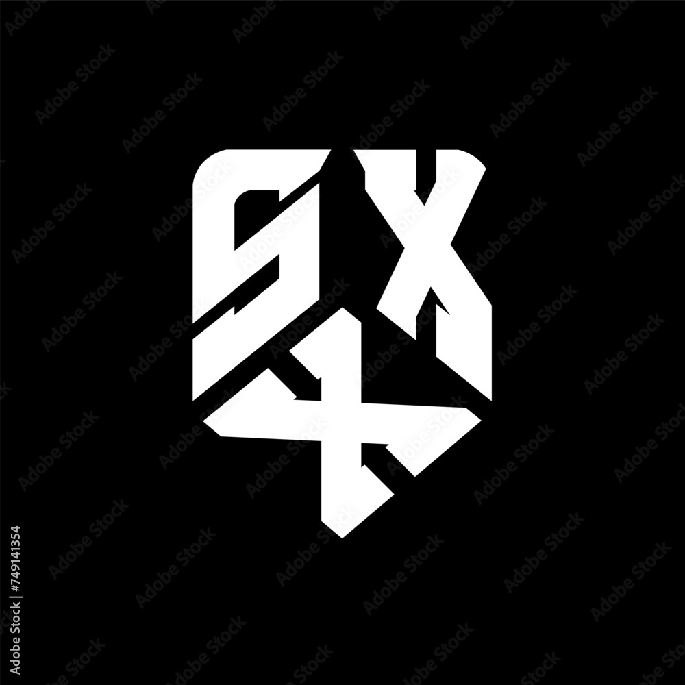 SXX letter logo design on black background. SXX creative initials letter logo concept. SXX letter design.
SXX letter logo design on black background. SXX creative initials letter logo concept. SXX letter design.