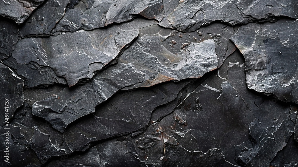 Dark grey black slate background or texture Dark grey black slate background or texture