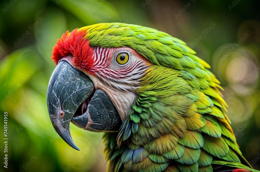 Fototapeta premium close up of a parrot