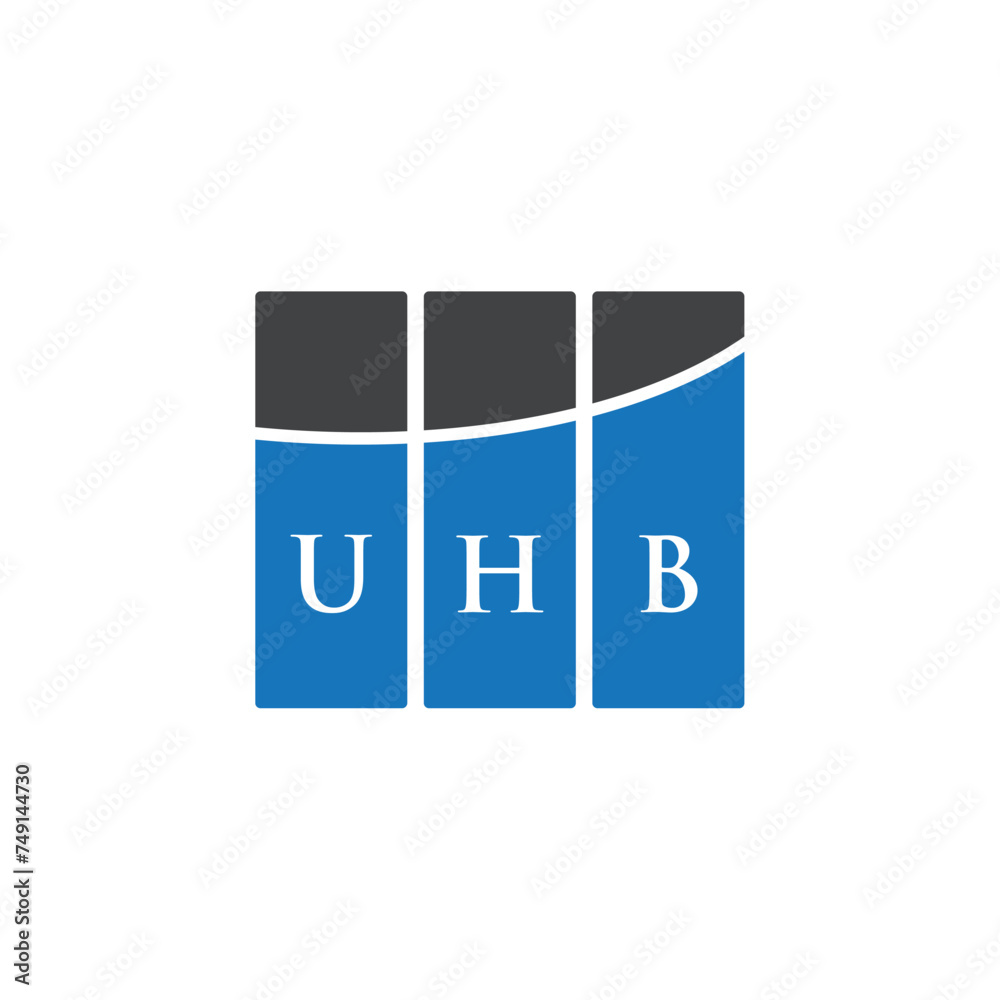 UHB letter logo design on black background. UHB creative initials letter logo concept. UHB letter design.
UHB letter logo design on black background. UHB creative initials letter logo concept. UHB letter design.