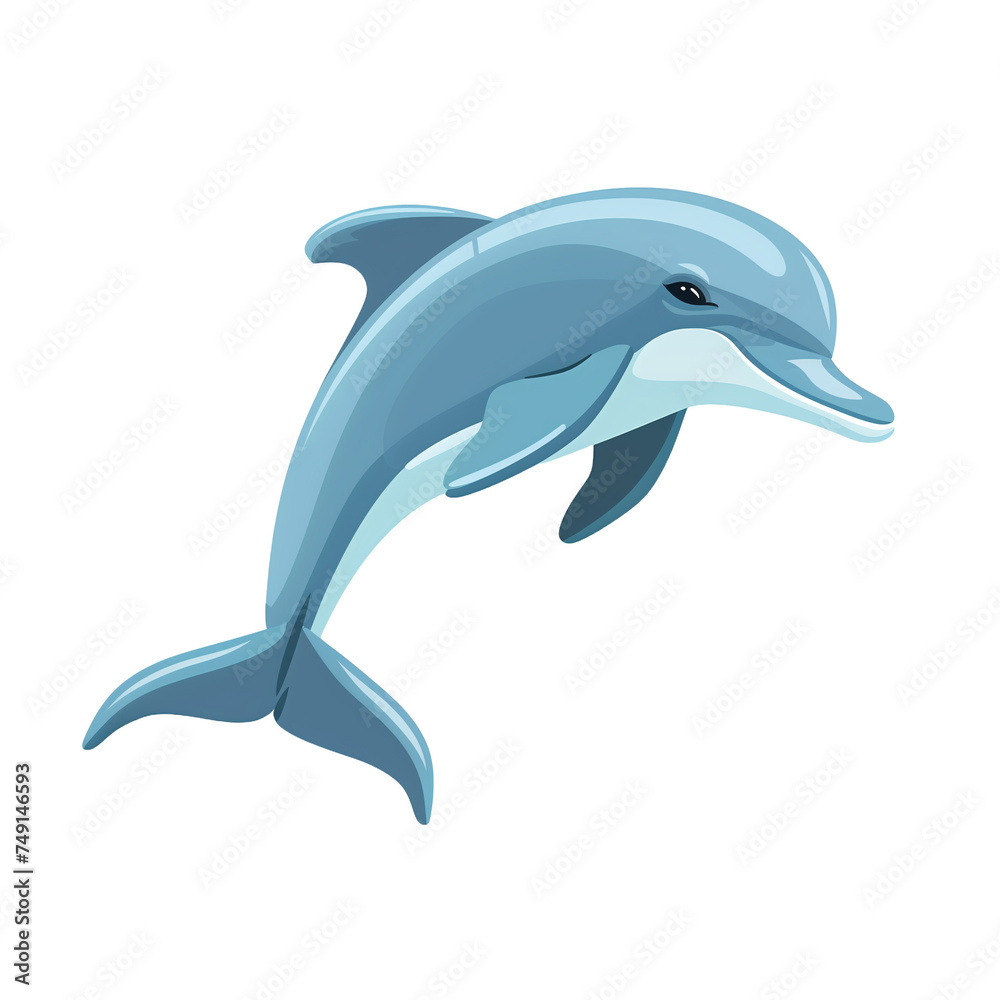 dolphin isolated on white dolphin isolated on white