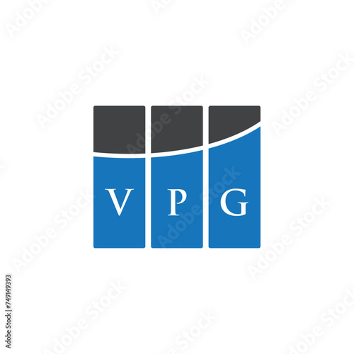 VPG letter logo design on white background. VPG creative initials letter logo concept. VPG letter design.
