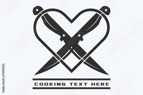 Cooking Monogram Design, Gourmet Cooking Emblem, Kitchen Monogram Mastery, Cooking Logo Monogram, Chef's Monogram Logo, Culinary Monogram Badge, Cooking Monogram Art, Elegant Monogram Logo