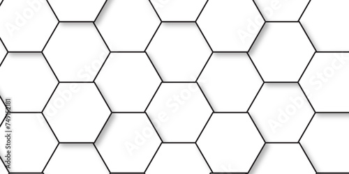 Abstract background with hexagons Abstract hexagon polygonal pattern background vector. seamless bright white abstract honeycomb background.