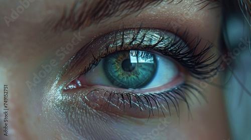 Woman Eye Detail. Macro  Detailed  Close Up  Beauty  Human  Iris  Person  Sight  Eyesight  Looking  Female  Closeup  Eyeball 