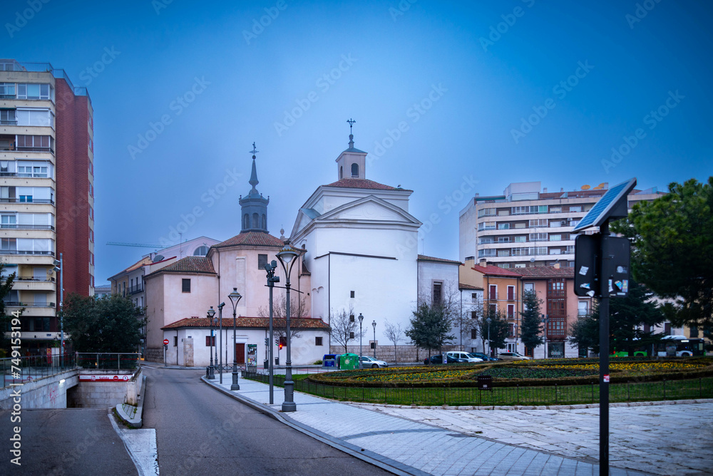 Naklejka premium Valladolid historic and monumental city of the past with a lot of historical heritage Spain in Europe