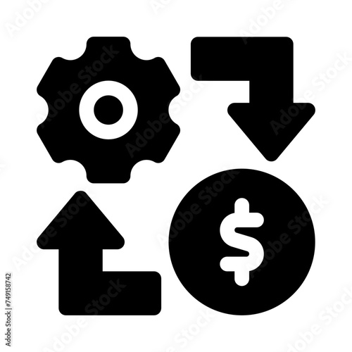 business glyph icon