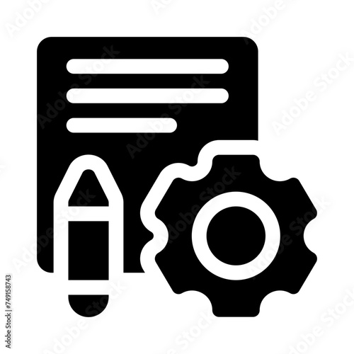 content glyph icon