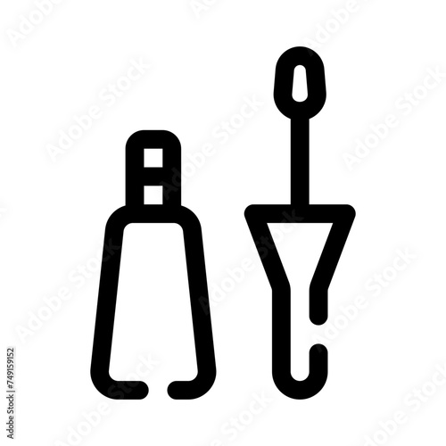 eyeliner line icon