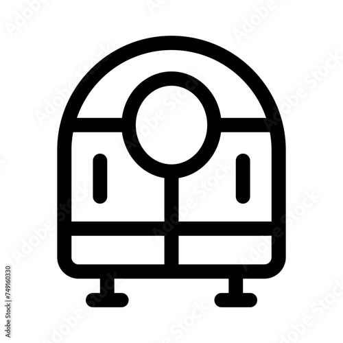 life vest line icon