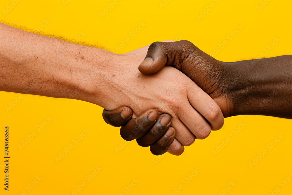 a person shaking hands with another person in a business situation a person shaking hands with another person in a business situation
