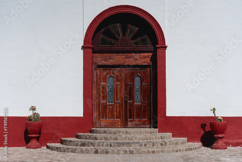 The church of Our Lady of Guadalupe began its construction in 1857 -in the 19th century- after the deposits of silver and gold were discovered in the town of El Triunfo in Baja California Sur, Mexico