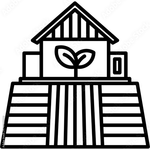 Agricultural Field Icon
