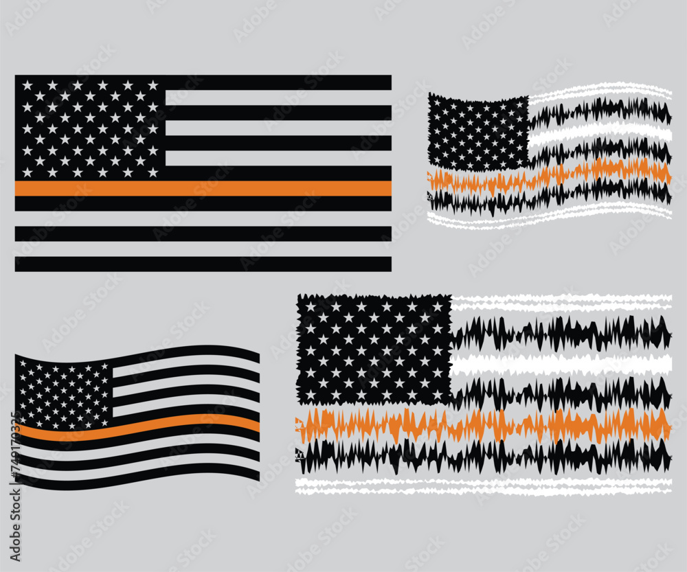 Thin Yellow Line Flag Vector, Thin Yellow Line Flag Clip Art Vector Thin Yellow Line Flag Vector, Thin Yellow Line Flag Clip Art Vector