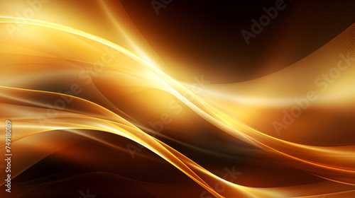 abstract background with waves , luxury black background with golden line element , Abstract golden lights on black background, Abstract golden background with smooth lines 