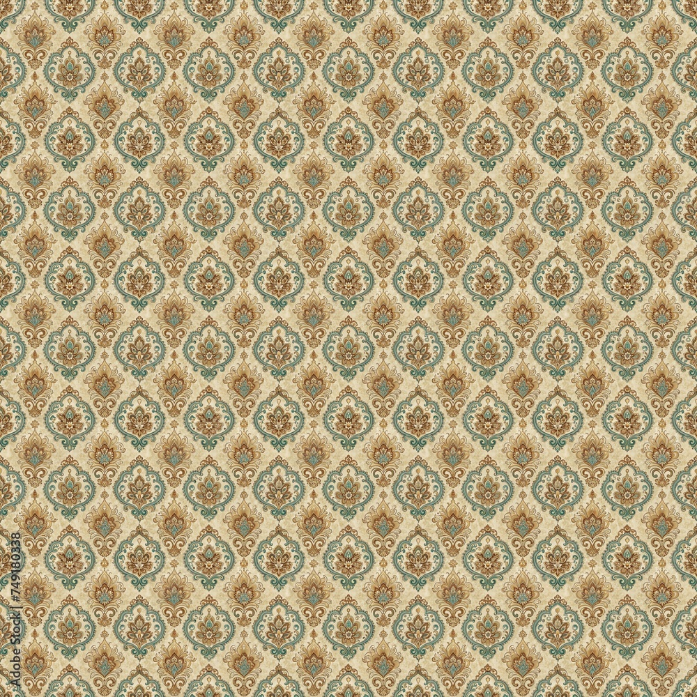 Seamless Design Flower Pattern Printing Seamless Design Flower Pattern Printing