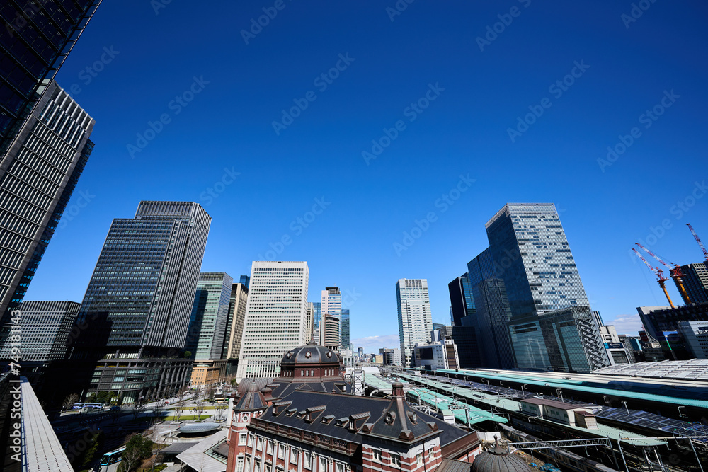 Obraz premium 丸の内の街並み