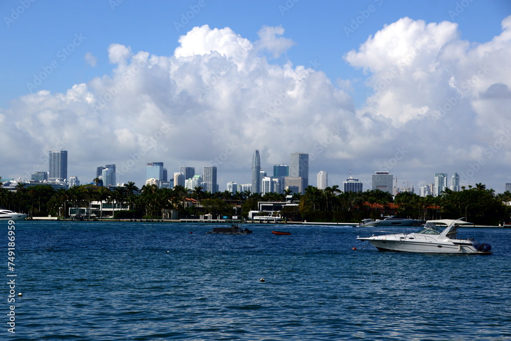 Skyline of Downtown Miami, Florida