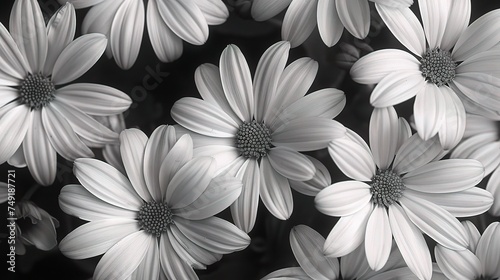 white daisies