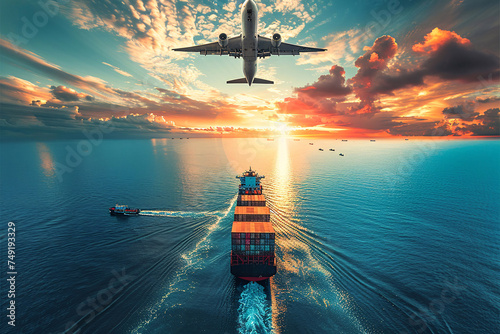 logistics and global trade, Logistics, cargo, supply chain photo
