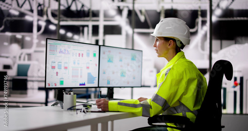 Wallpaper Mural Engineer Operator Using SCADA System Torontodigital.ca