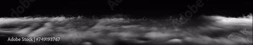 steam. White cloud. white smoke isolated on black background photo