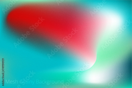 Abstract background with glowing mesh gradient