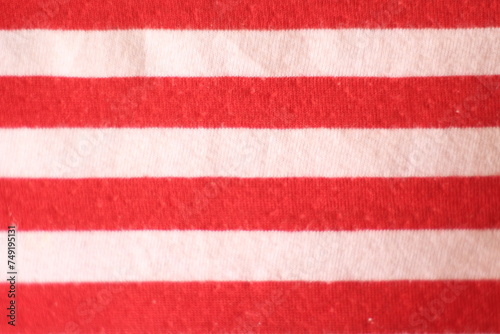 Red and white fabric texture © shraddha