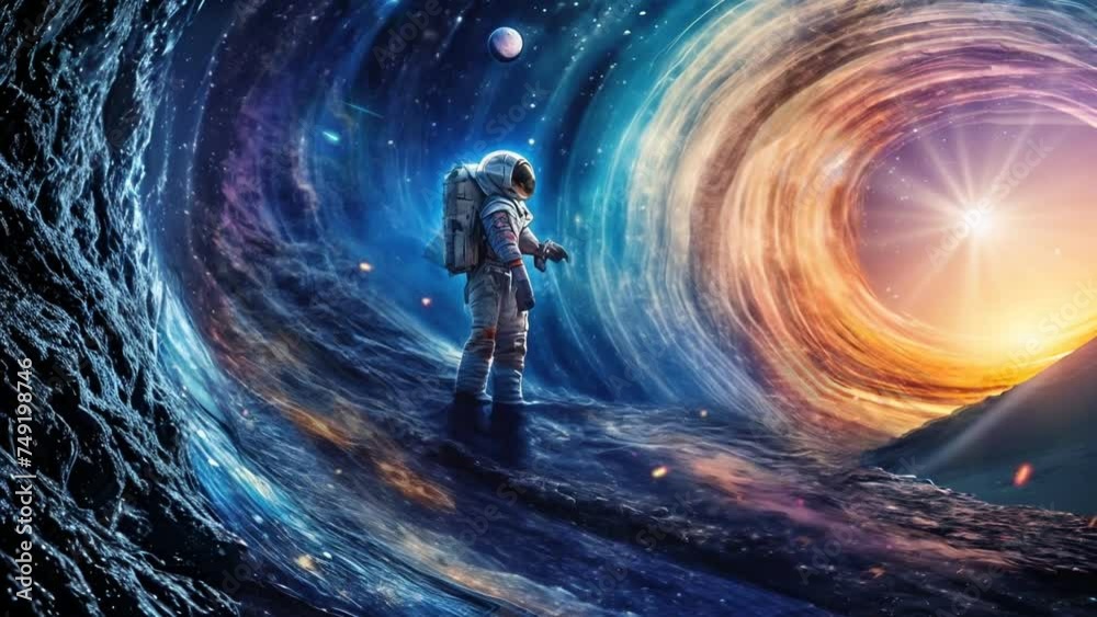 Live Wallpaper für Computer - Der kosmische Fluss.