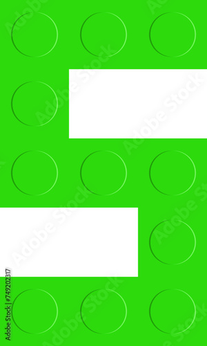 Letter S Block bricks style