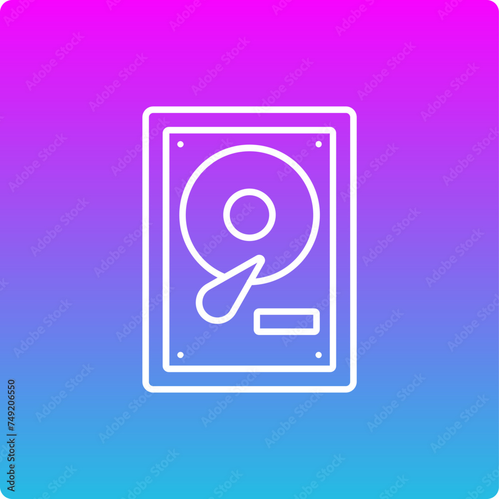 Hard Disk Icon Hard Disk Icon