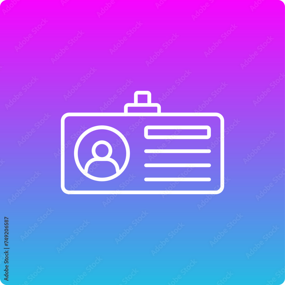 ID Card Icon ID Card Icon