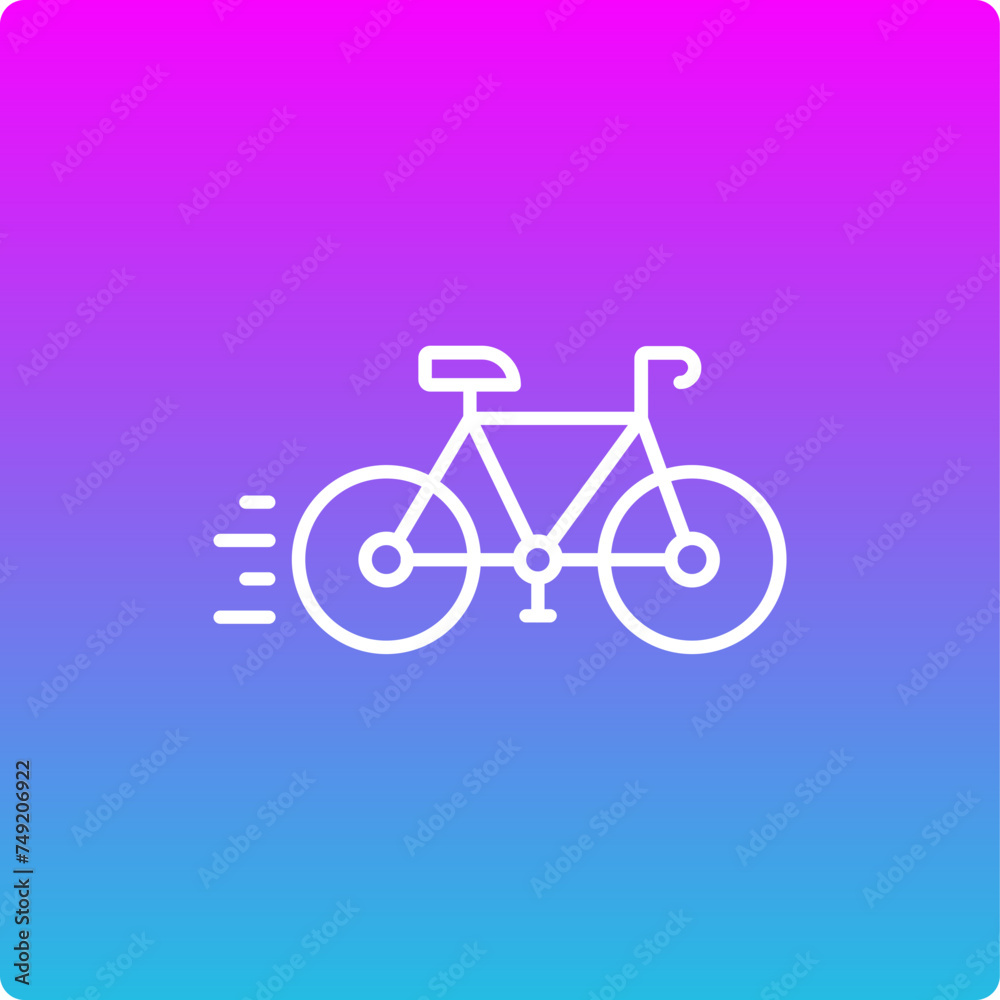 Fototapeta premium Cycling Icon