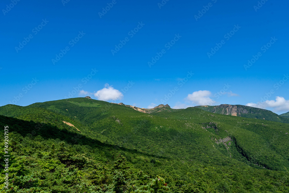初夏の安達太良山