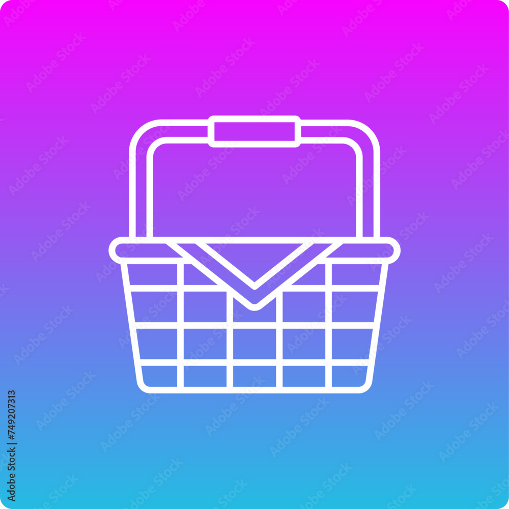 Picnic Basket Icon Picnic Basket Icon
