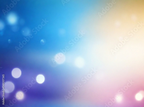 Wallpaper Mural 
Realistic colorful gradient background with a bokeh effect, defocused light effects background. Torontodigital.ca