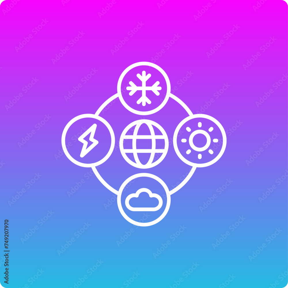 Meteorology Icon Meteorology Icon