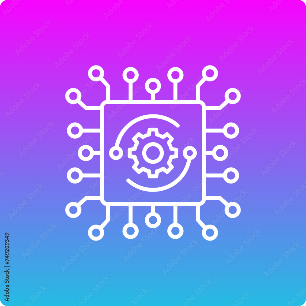 Obraz premium Technology Icon