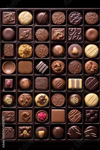 Luxurious Assorted Box of Chocolates: A Symphony of Richness and Decadence