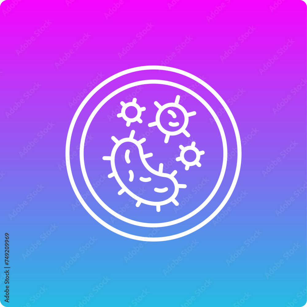 Bacteria Icon Bacteria Icon