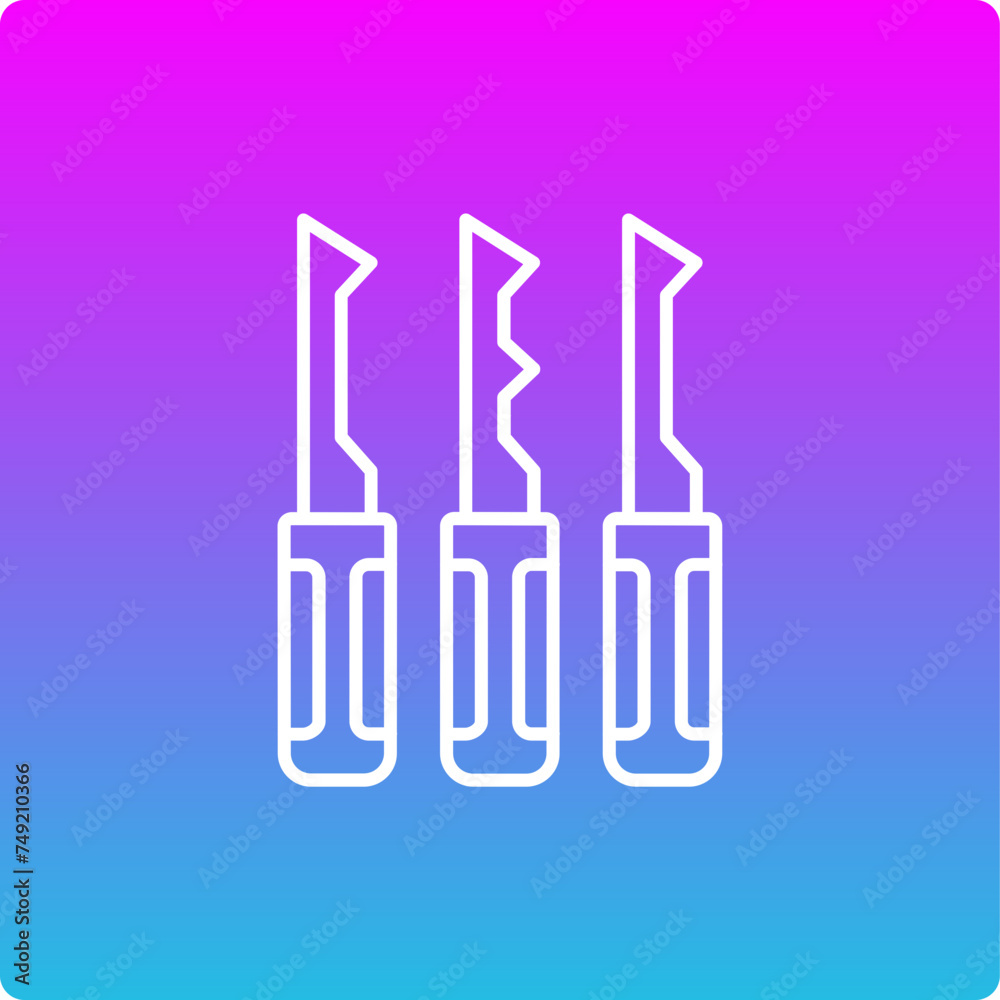 Fototapeta premium Extractor Icon