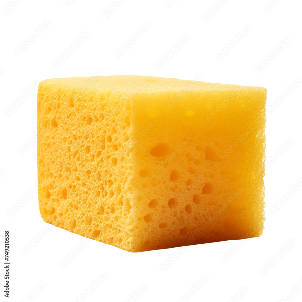 Sponge isolated on transparent background Sponge isolated on transparent background