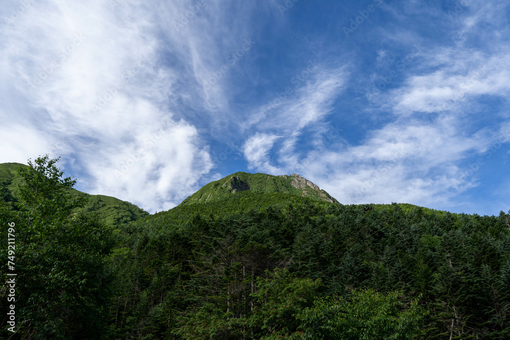 Fototapeta premium 夏の赤岳