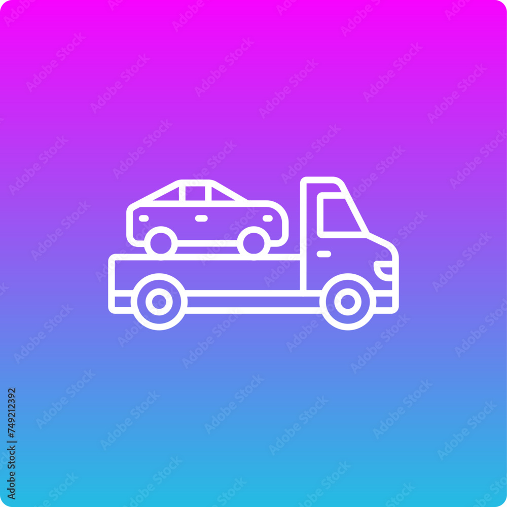 Car Towing Icon