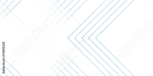 Abstract white and Blue background design with layers of Geometric squares with digital connection of lines.vector futuristic digital landscape with lines.Futuristic geometric shape realistic lines