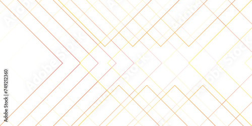 Abstract white and golden background design with layers of Geometric squares with digital connection of lines.vector futuristic digital landscape with lines.Futuristic geometric shape realistic lines