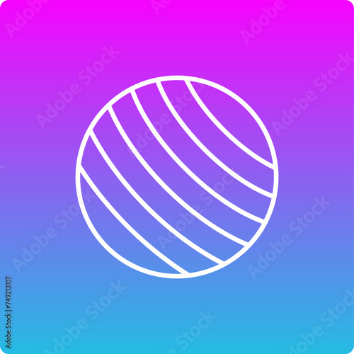 Gym Ball Icon